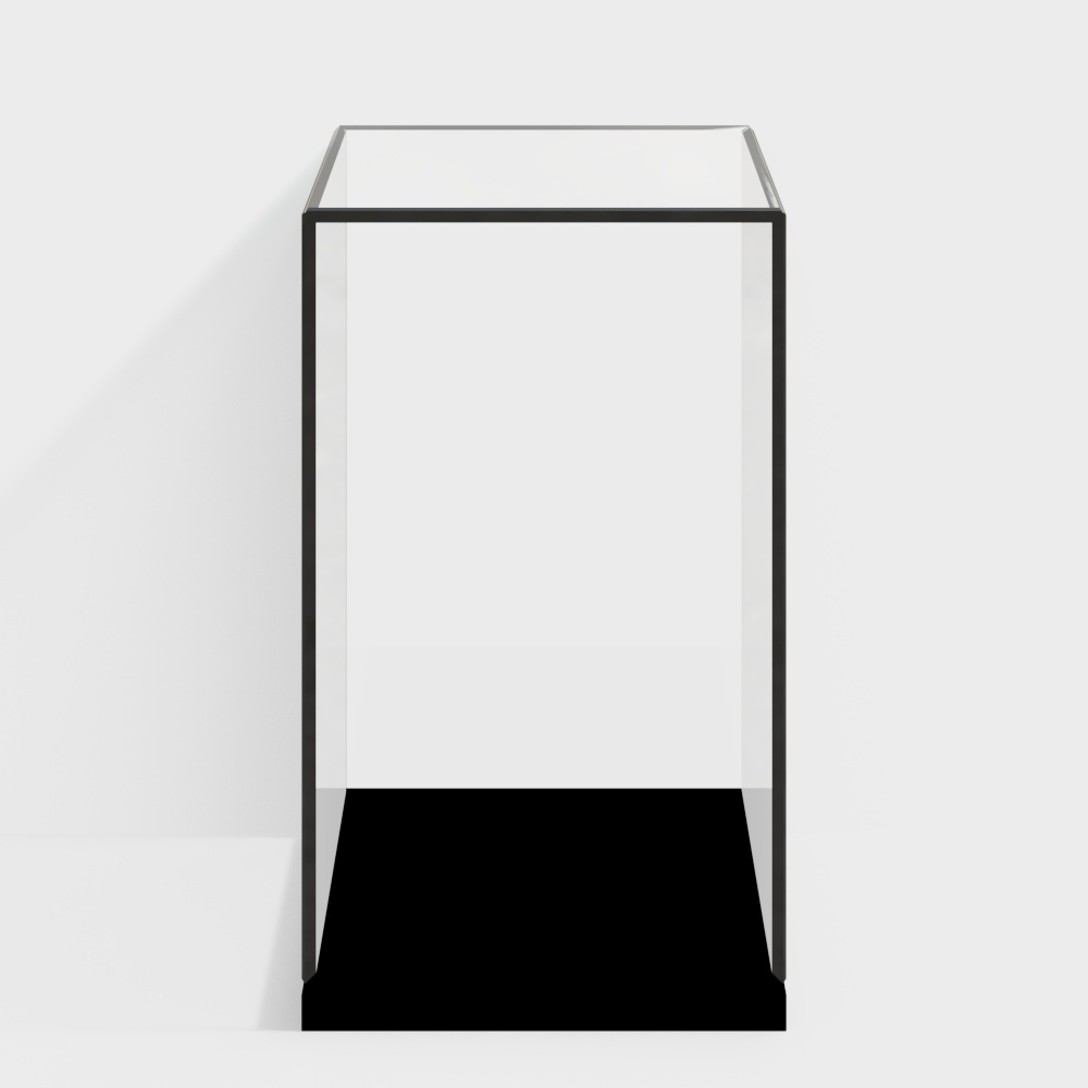 Cassina Volage Comodino Glass bedside table3D模型