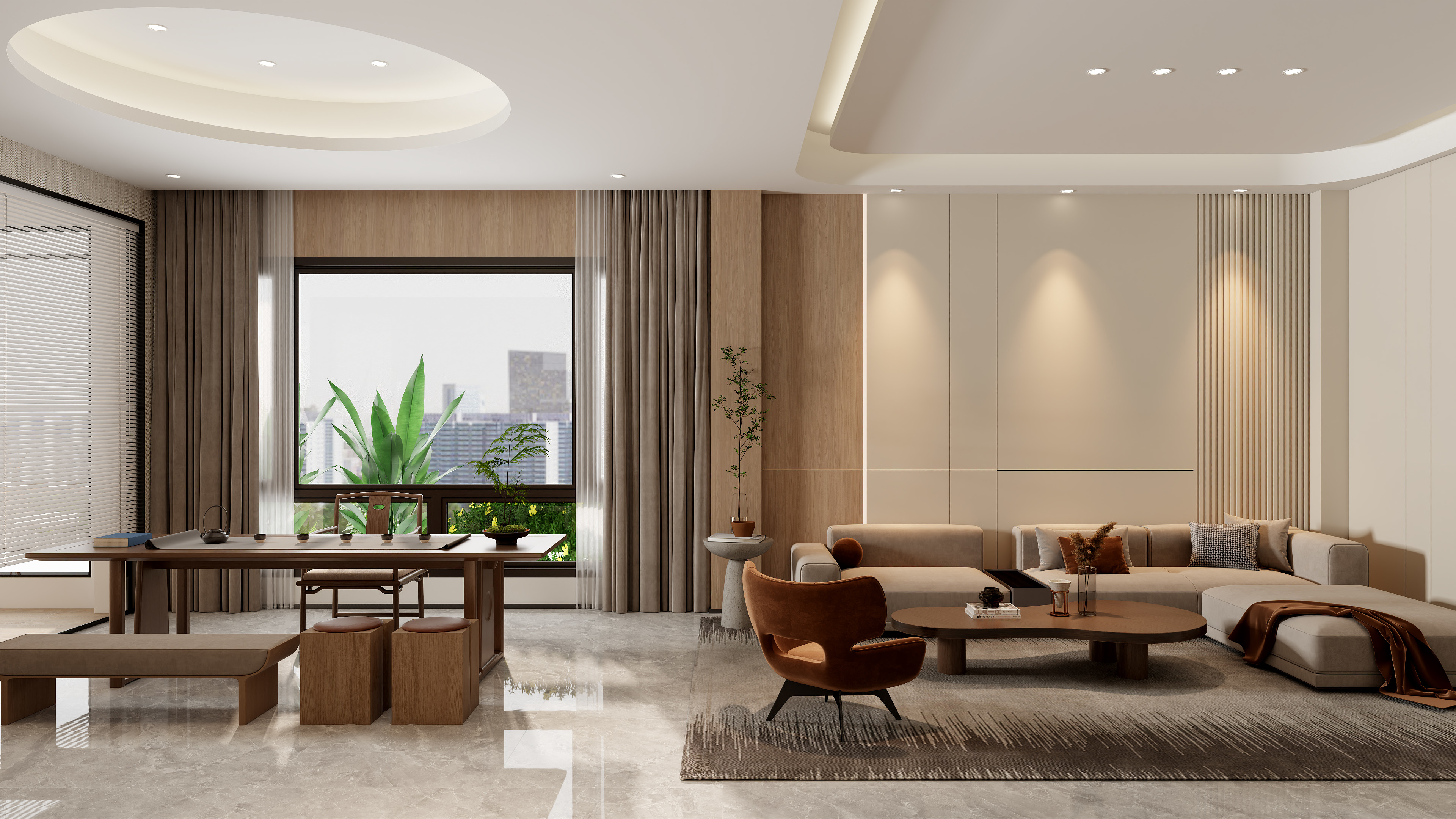 CreamDesign-洽谈室-装修设计方案