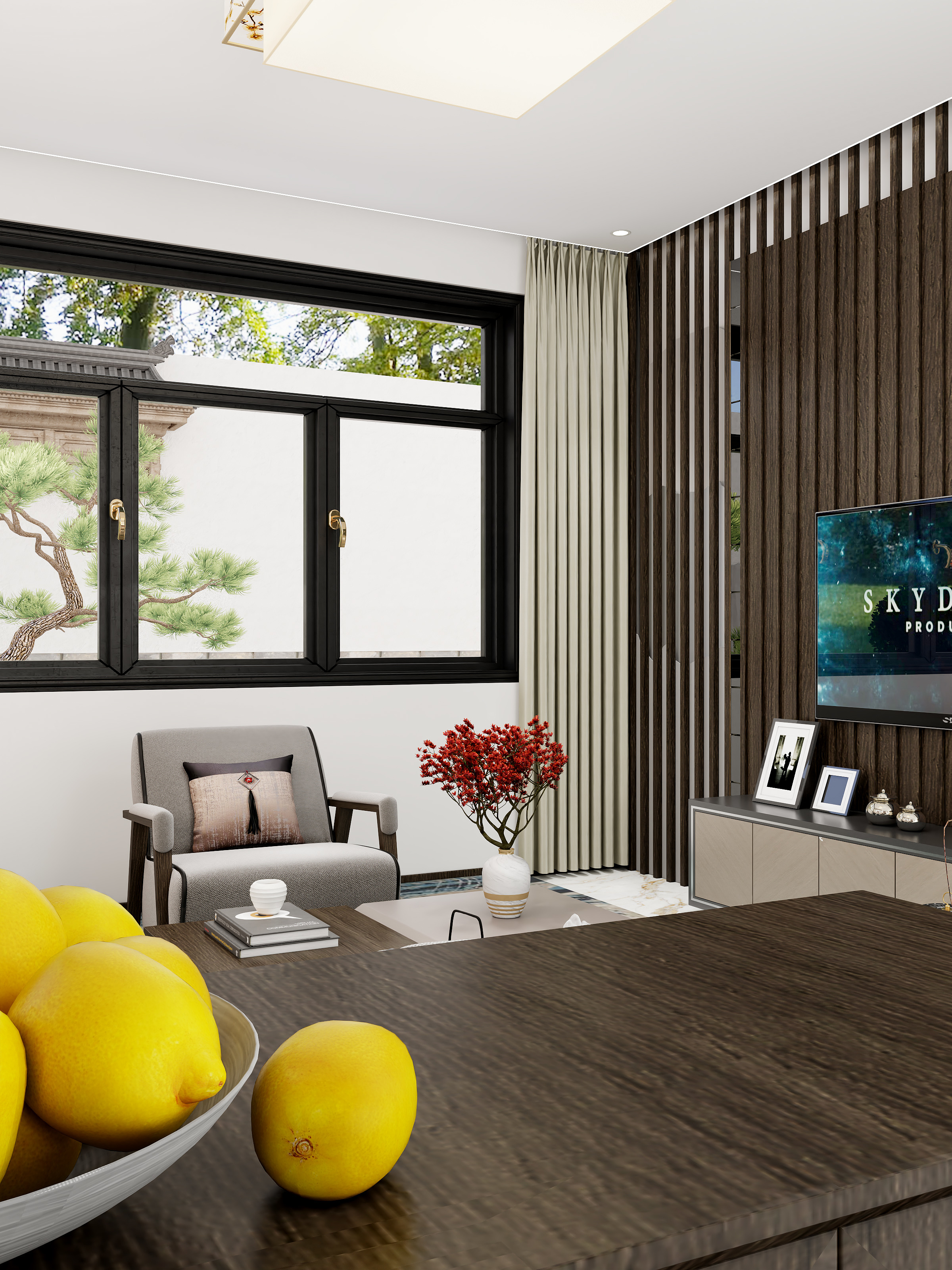 郑谋仁I向前设计-新中式171㎡-装修设计方案