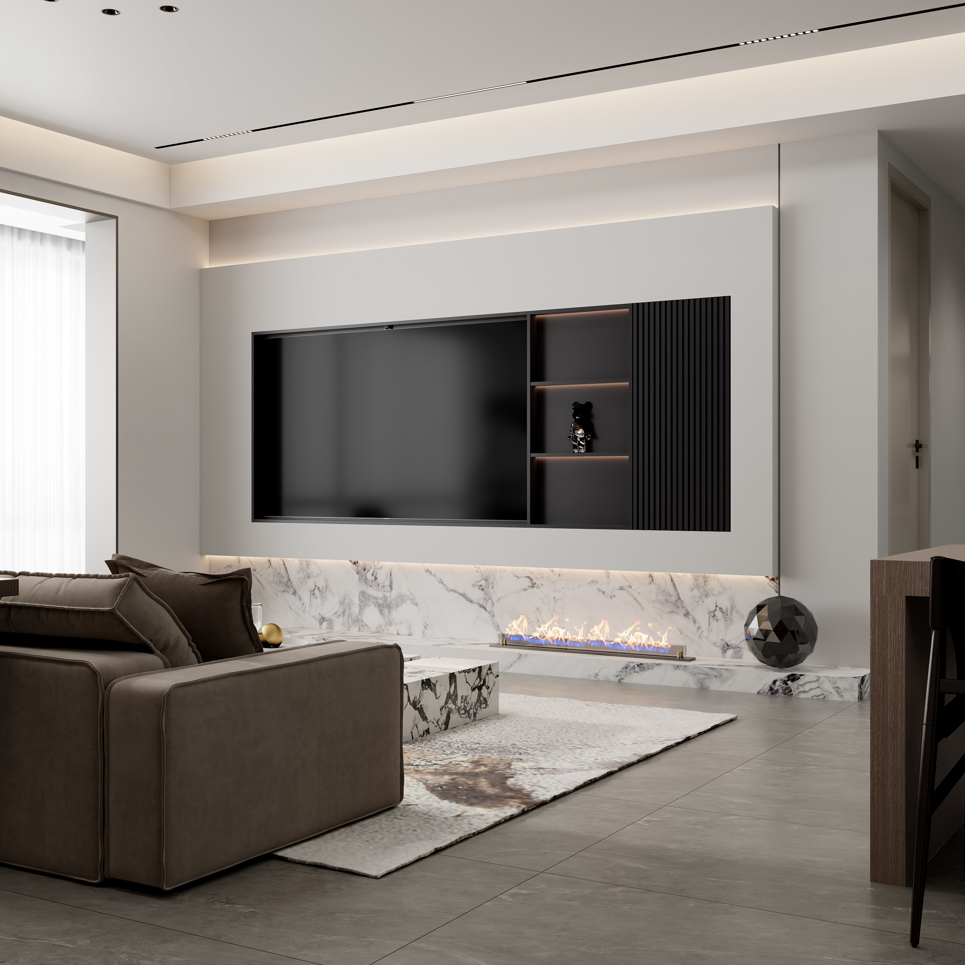 A-昭阳-黑白灰-装修设计方案