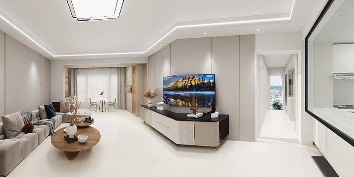 尊尚装饰健康整装-恒通御园7#1003-装修设计方案