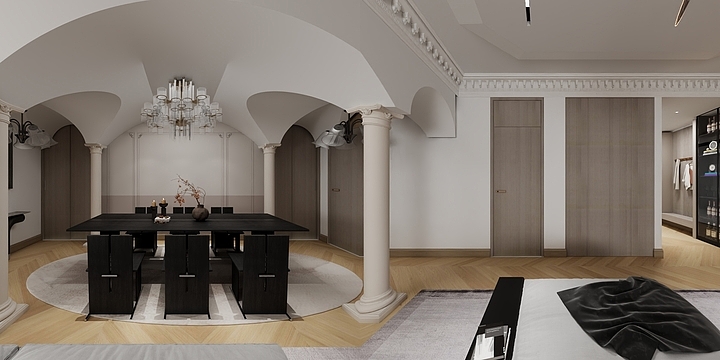 Sugar90-意式多功能客厅-装修设计方案