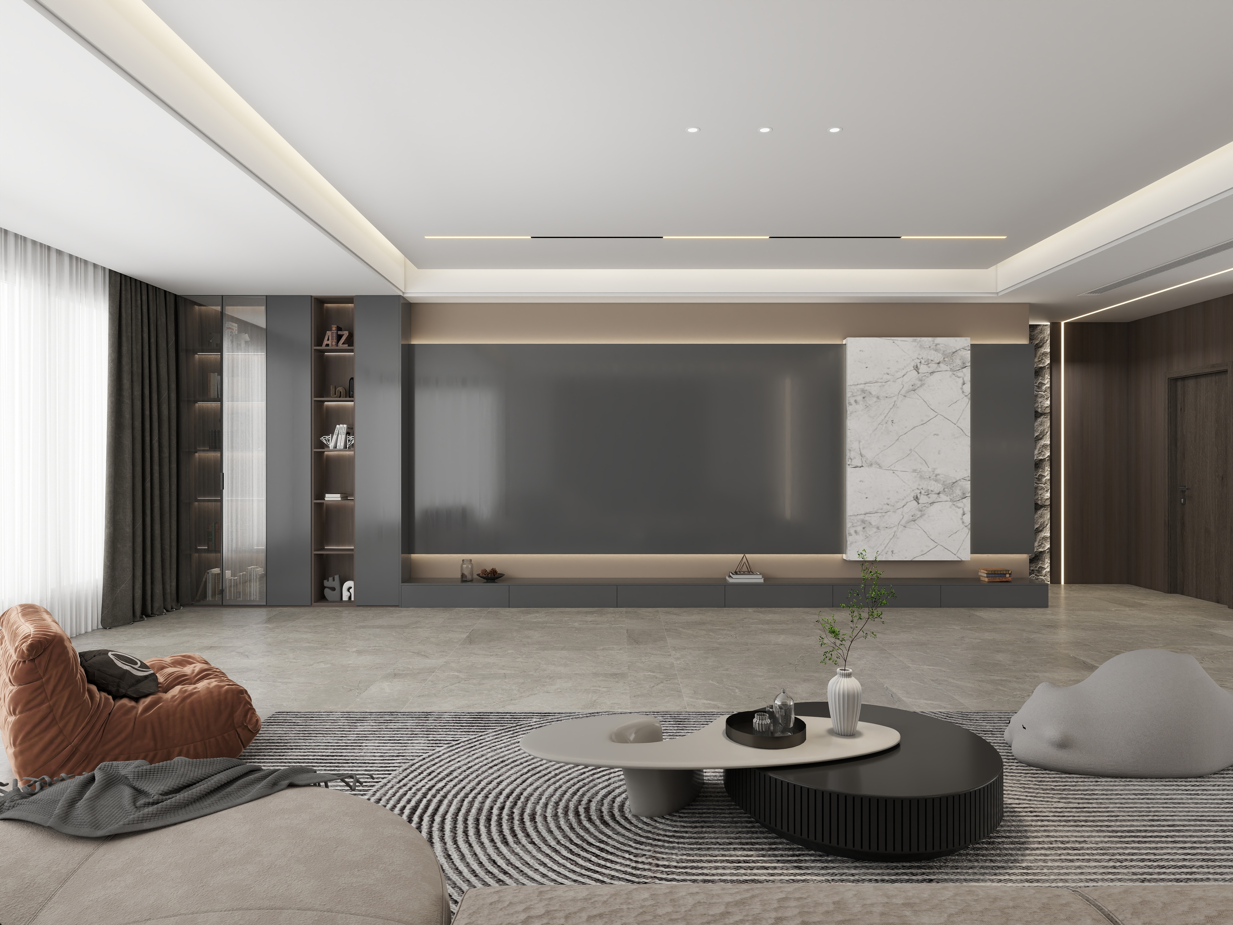 王亮亮设计-烟熏乌木-装修设计方案