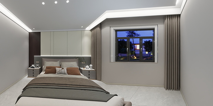 鹤岗友邦-融创21-3-802-装修设计方案