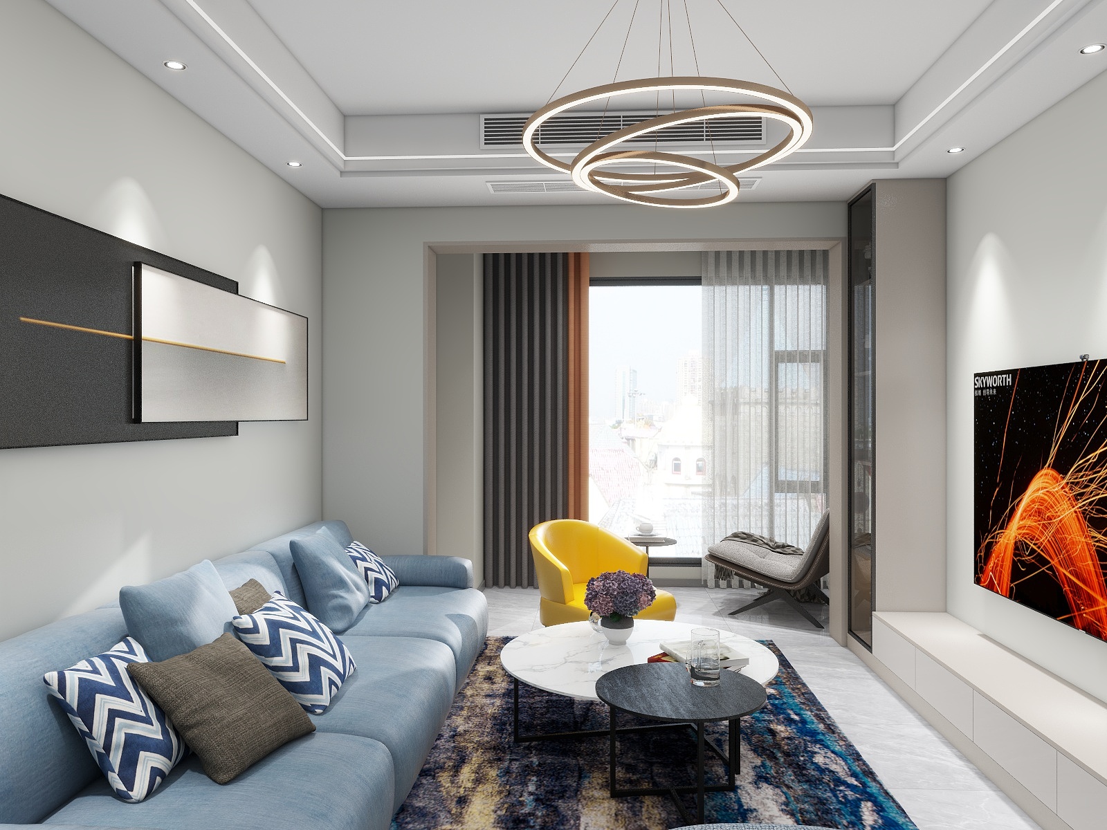 设计fromlife-邦泰花园城4号户型84平-装修设计方案