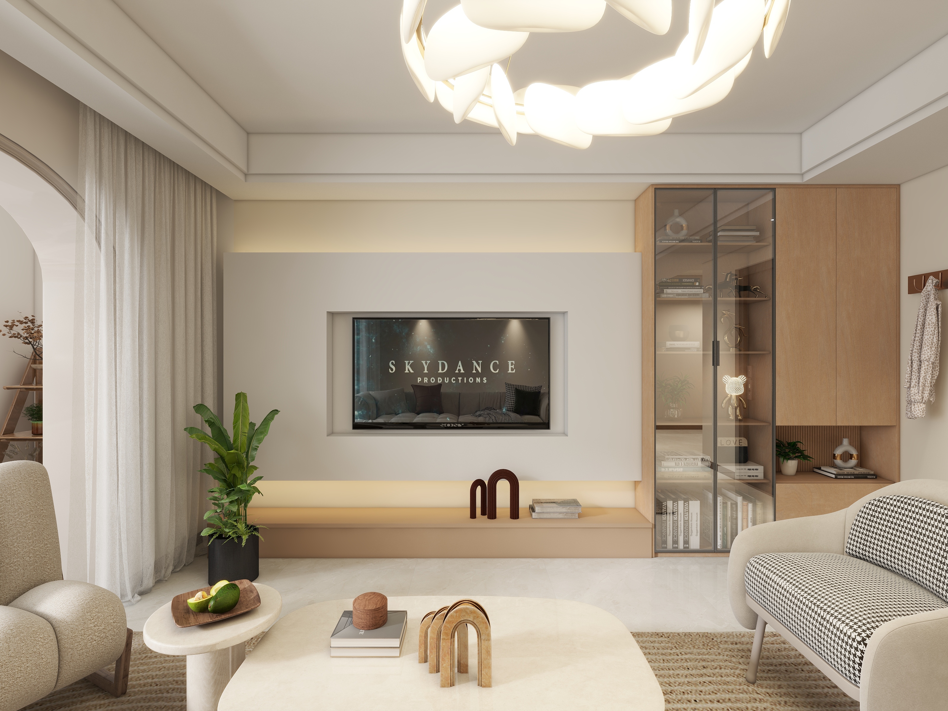 萍顺-保利城二期E户型125㎡-装修设计方案