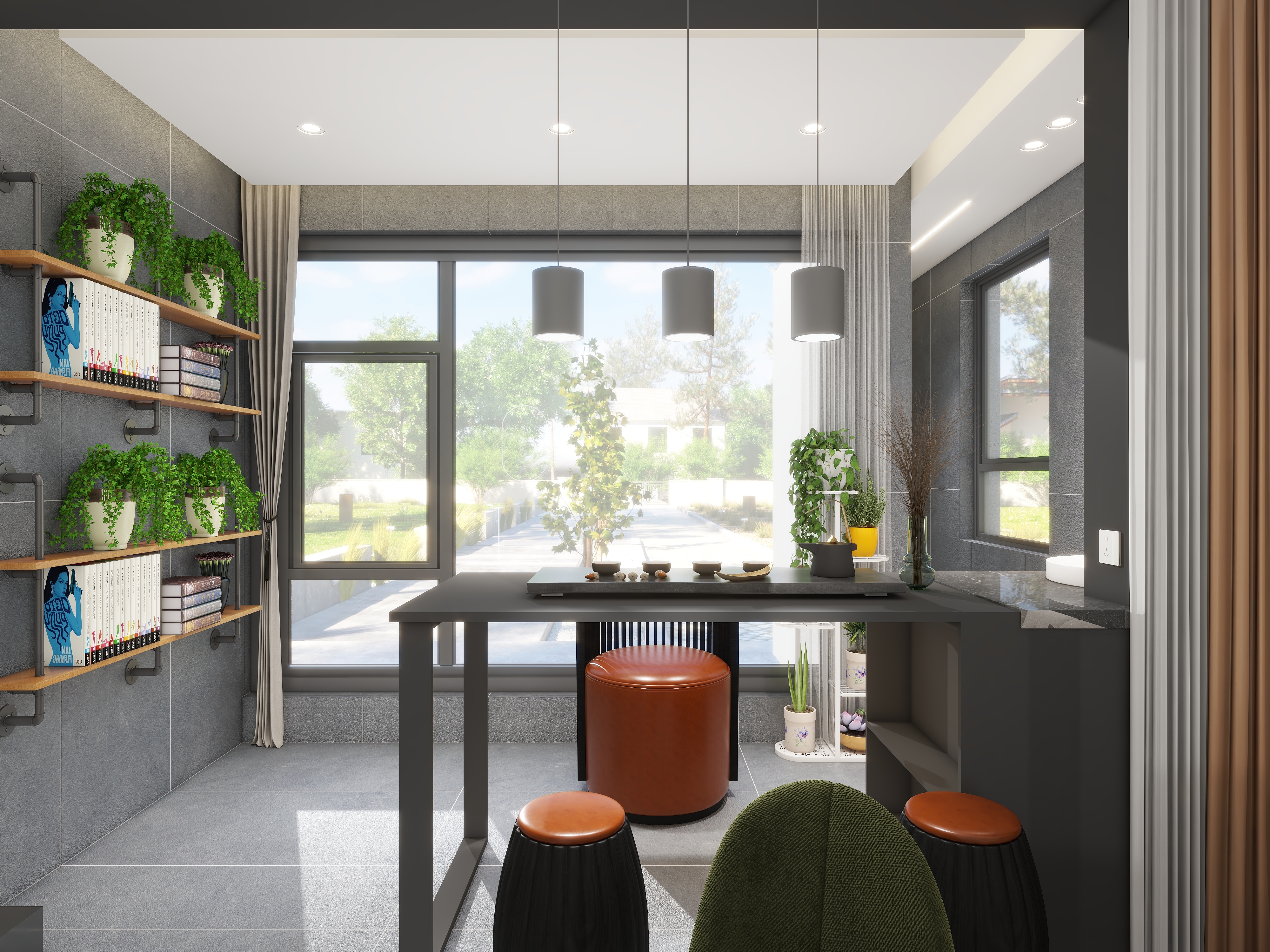 李小绿设计工作室-99㎡3室-装修设计方案