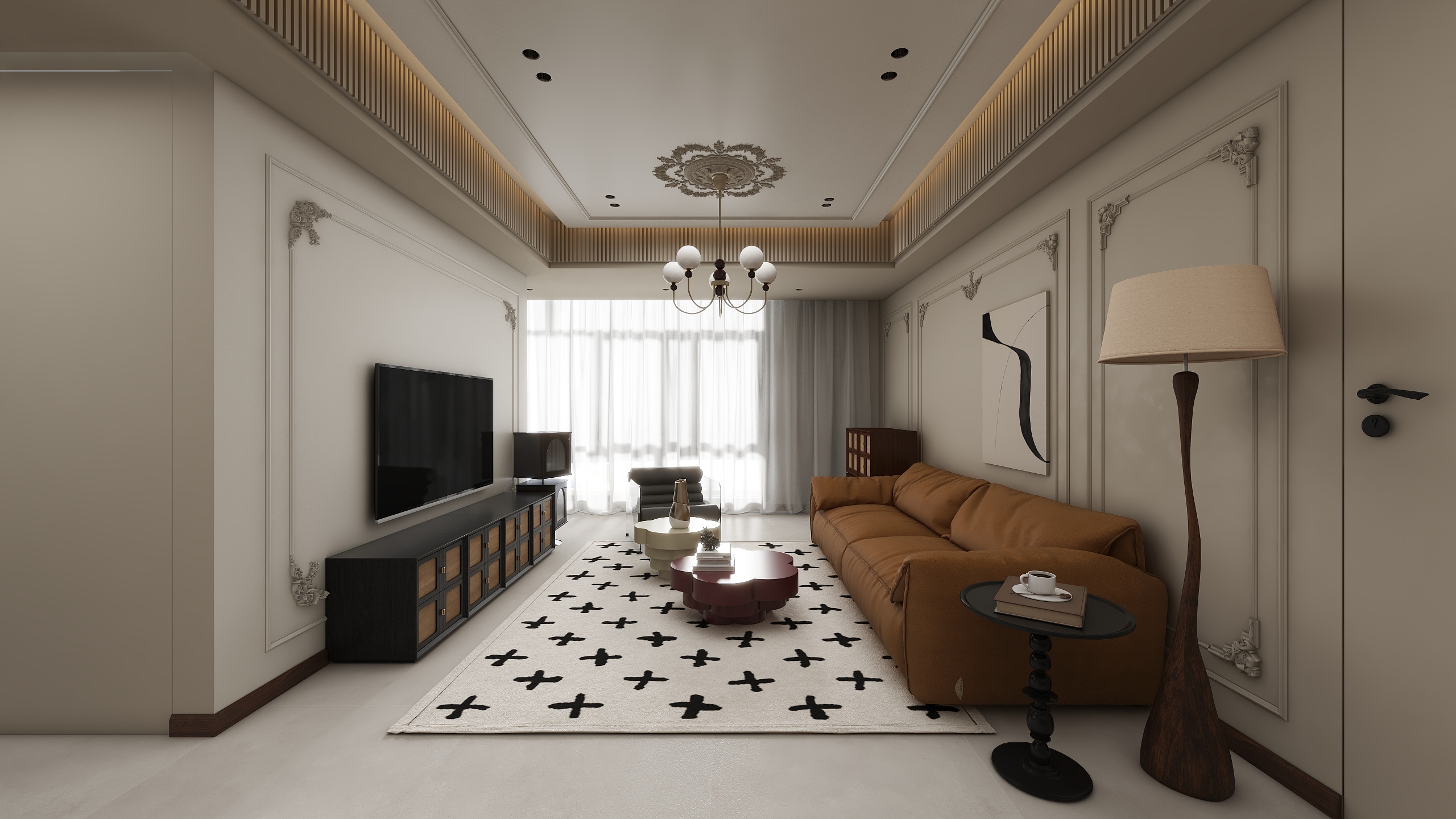 刘博羽-103㎡2室-装修设计方案