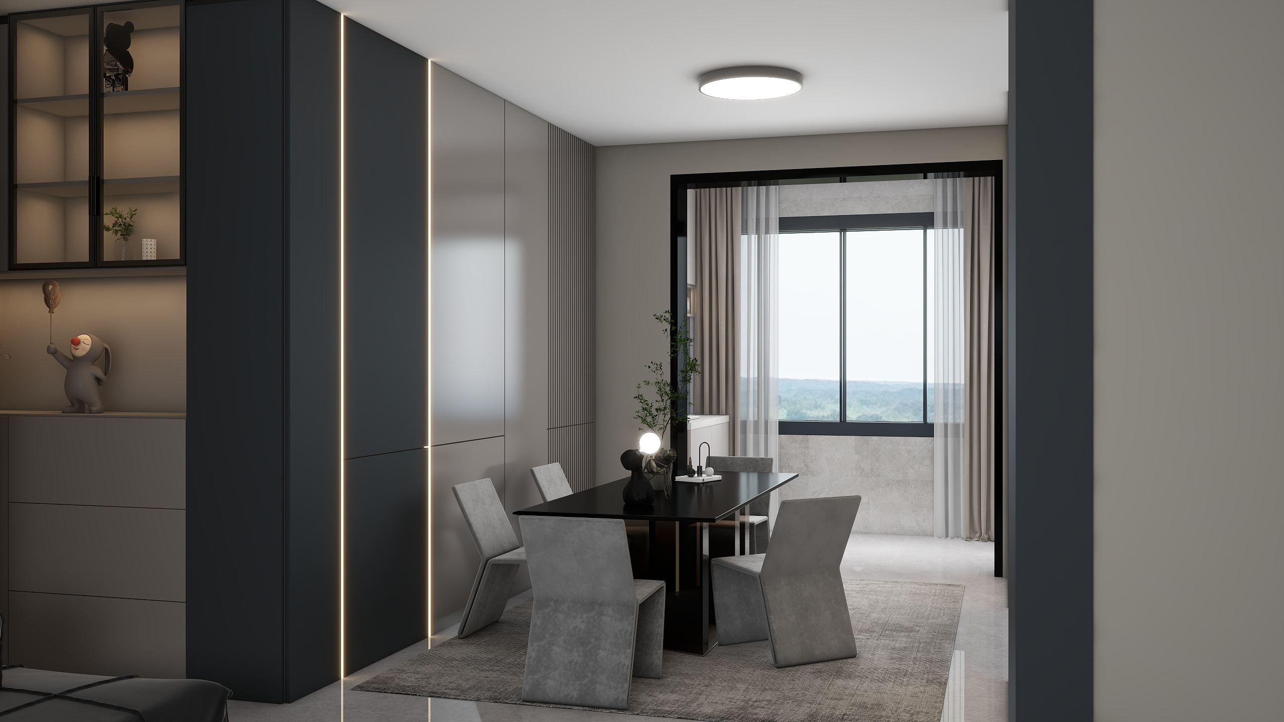 玖伍装饰工程有限公司-运河一号院-装修设计方案