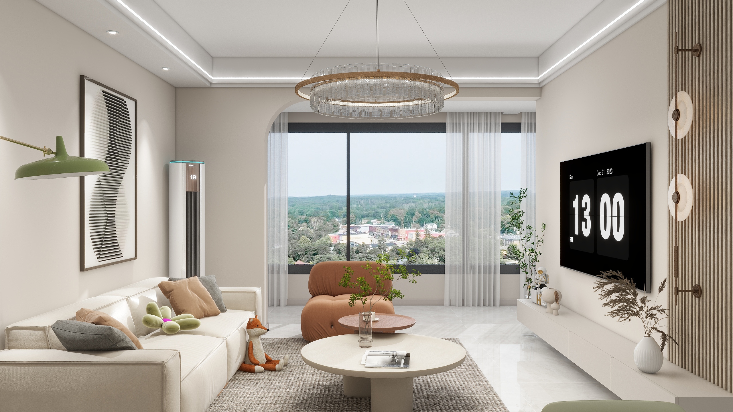 室内设计师杨亚珍-领域兰庭120户研-装修设计方案