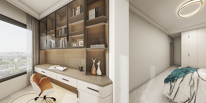 爱豚-鹮都铭城8.801-装修设计方案