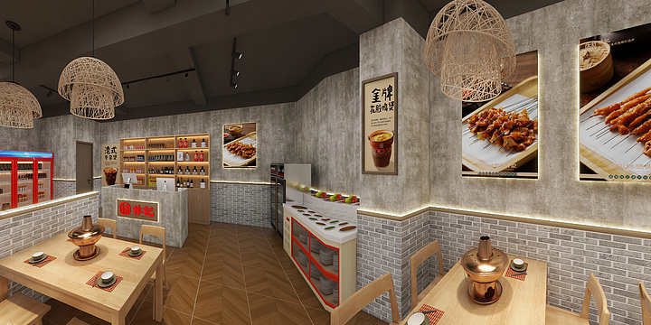 巨智勇-林记地摊打边炉-装修设计方案