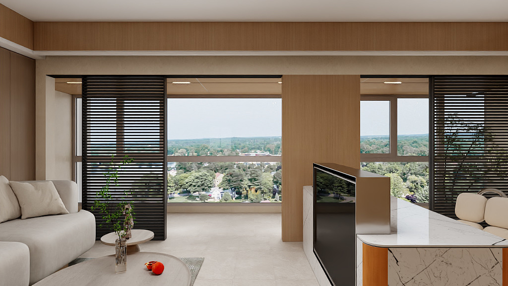 ceshi1246-愉樾天成136㎡4室装修效果图