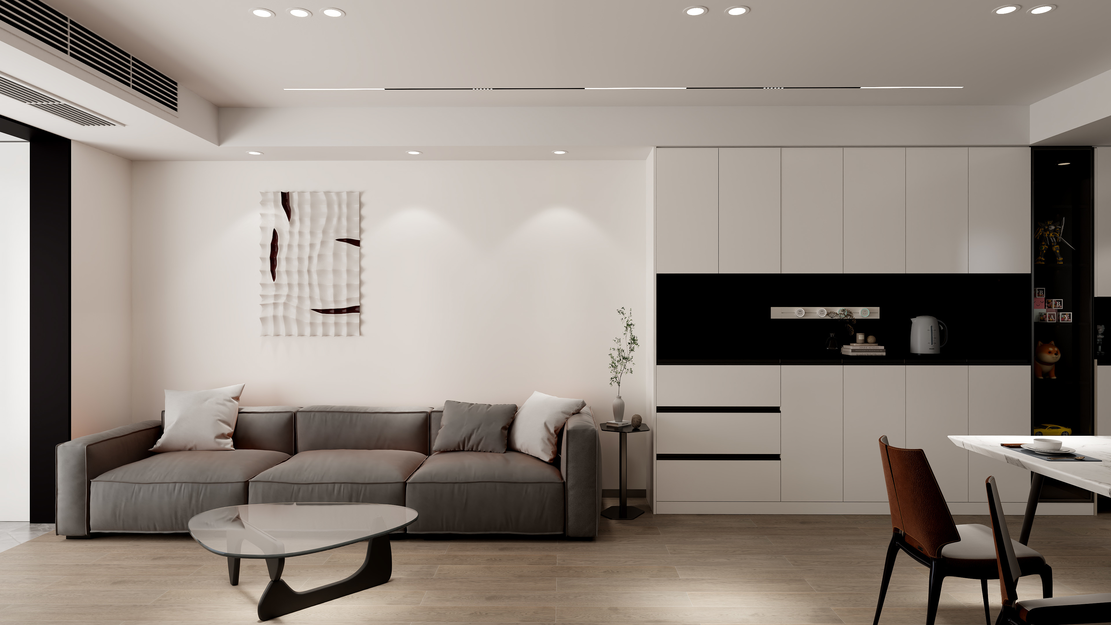 李星驰-樟湾国际96户型精装改造-装修设计方案