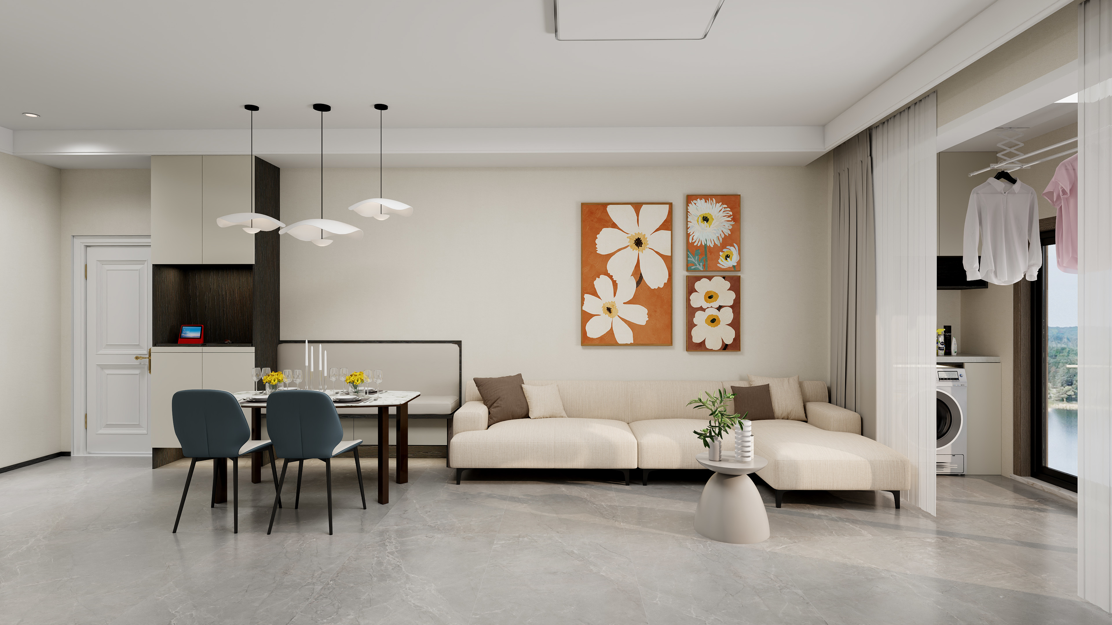 骄骄和碎碎-高碑店林语墅88㎡2室-装修设计方案