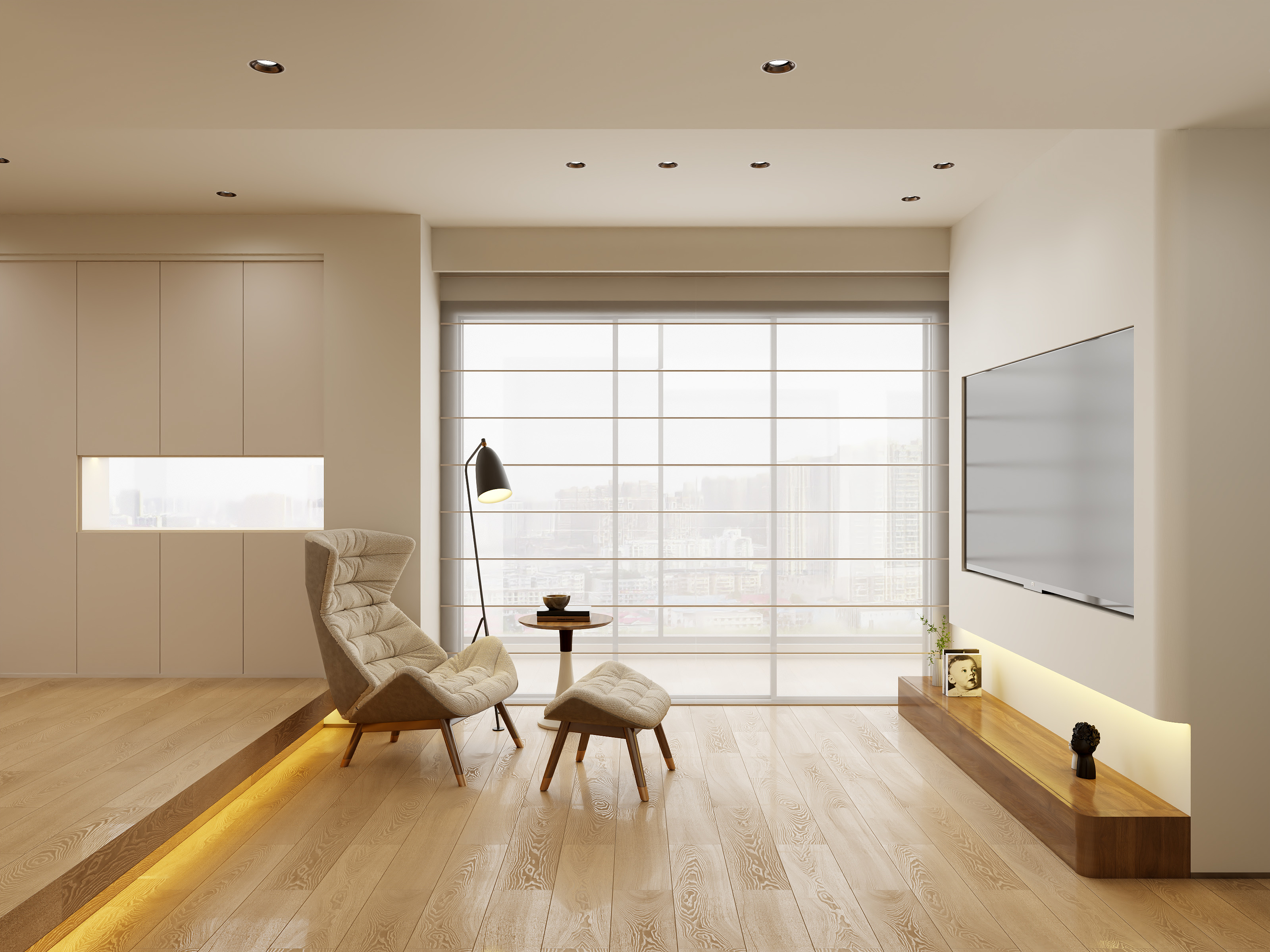 又余-177平方两室自然原木-装修设计方案