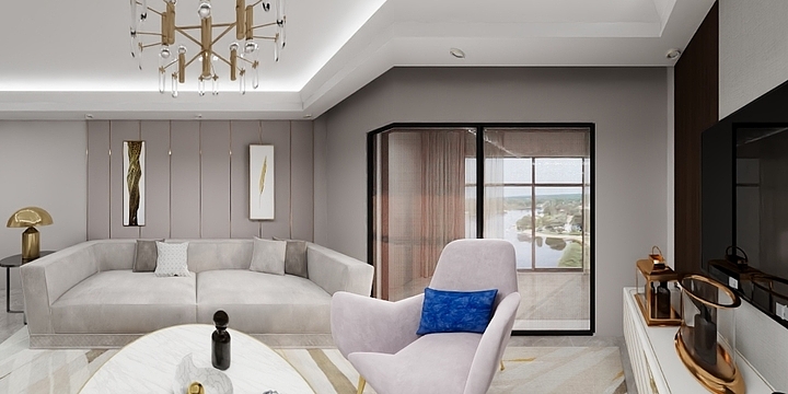 Anxinjia2024-杨浦滨江壹号-97平-装修设计方案