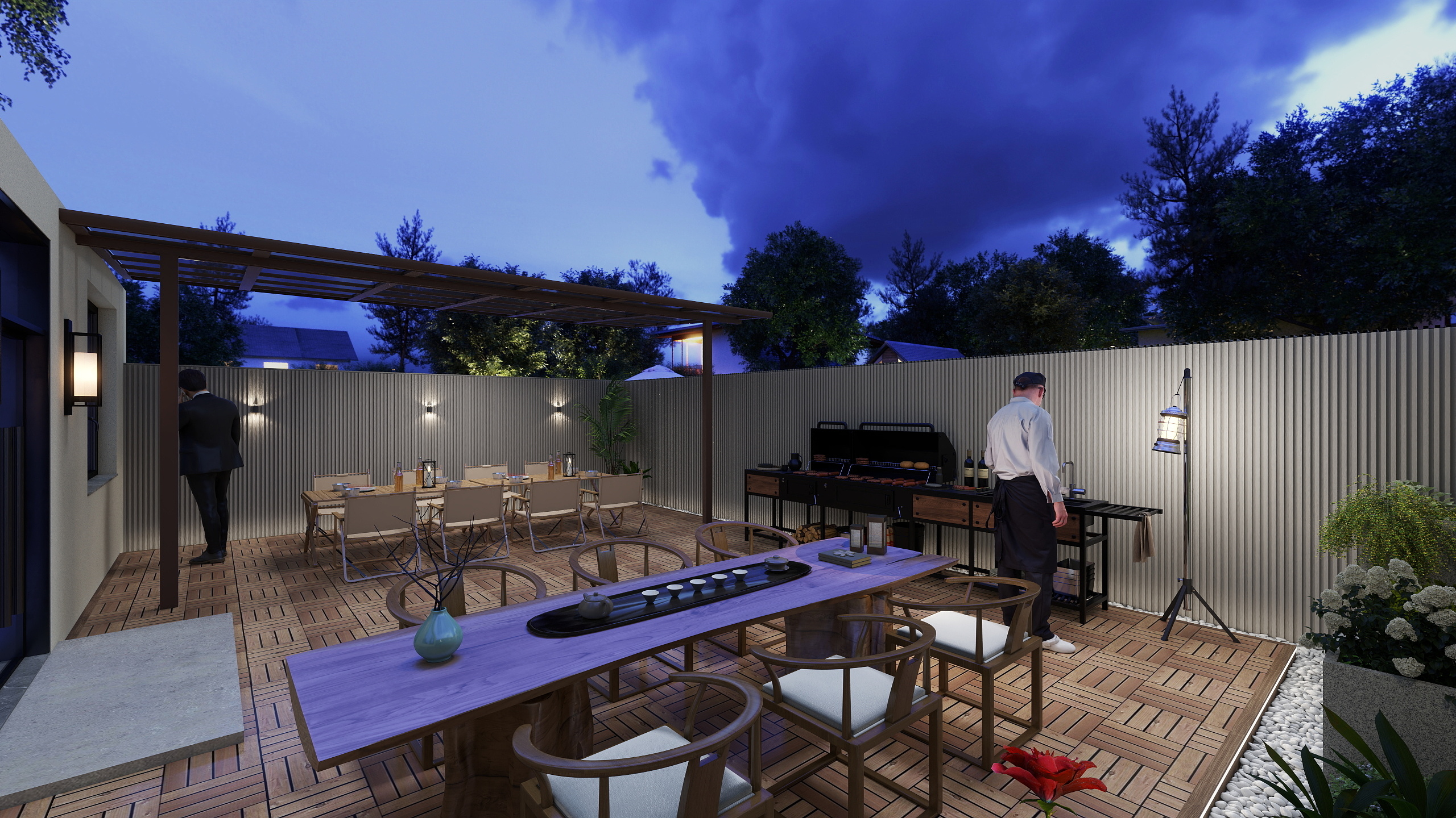 王琳-阳台-装修设计方案