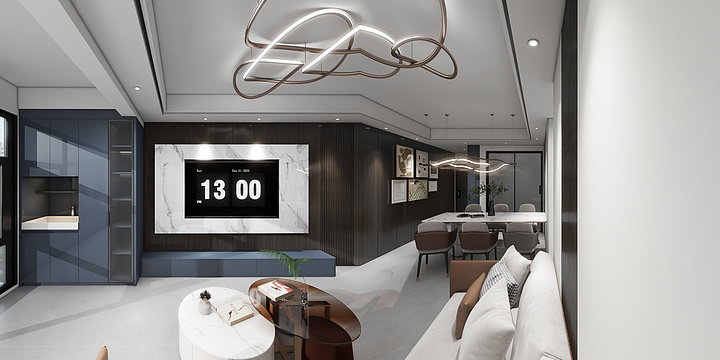 永泰县城峰镇福锋全屋定制加工厂-闽清瑞鑫壹号苑2#1702-装修设计方案