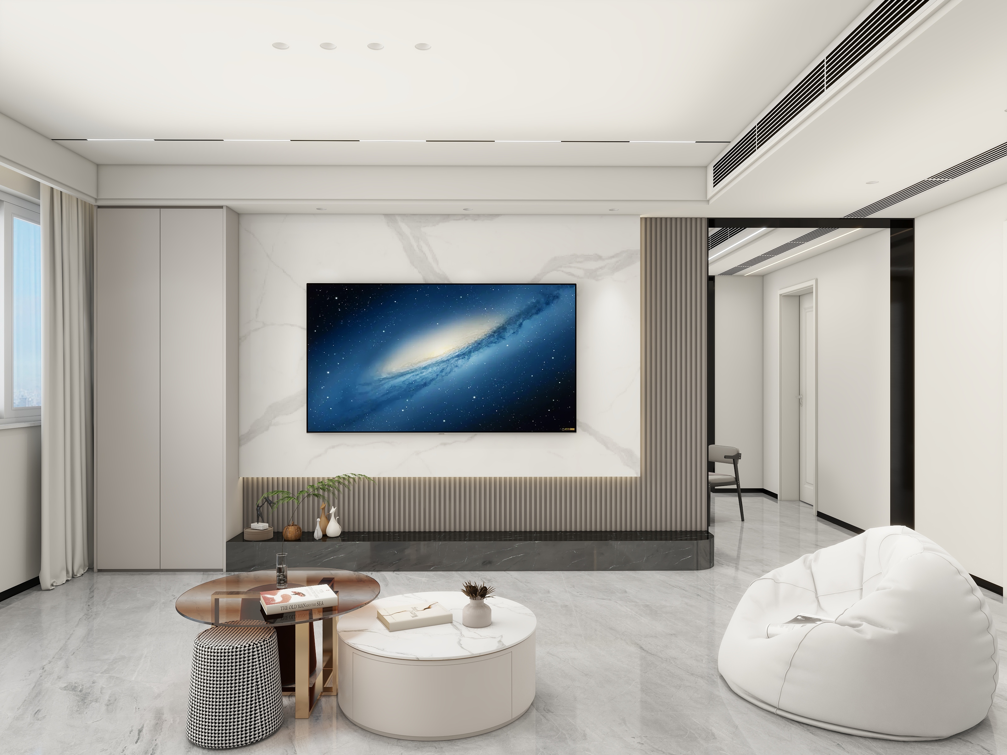 全案設計丨Albert-现代简约125㎡3室-装修设计方案