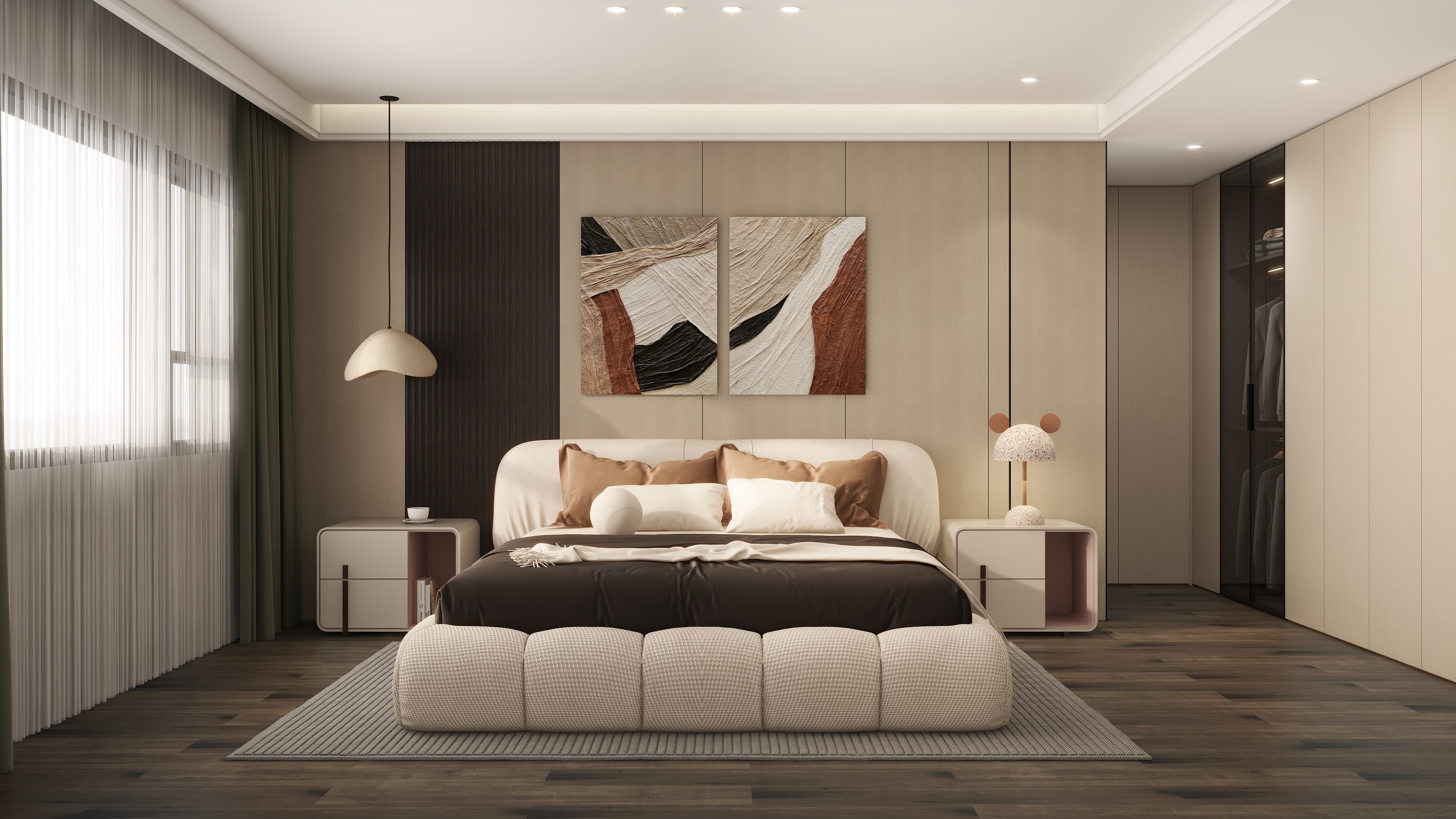 大竹玛格设计师-小罗-花海森林楼中楼B1、B3-装修设计方案