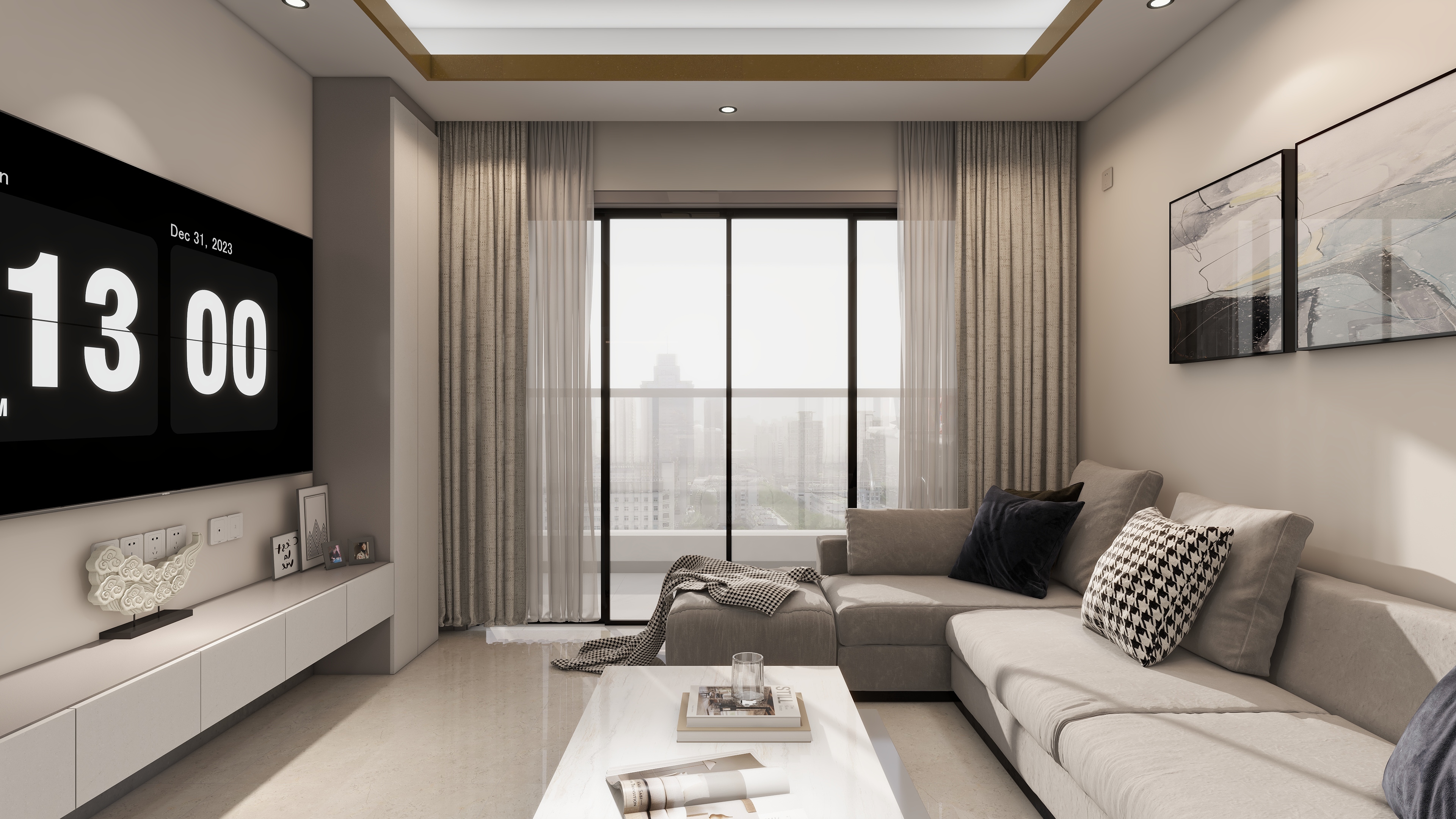 香港原创设计顾问有限公司-深圳 光明星河120平现代简约-装修设计方案