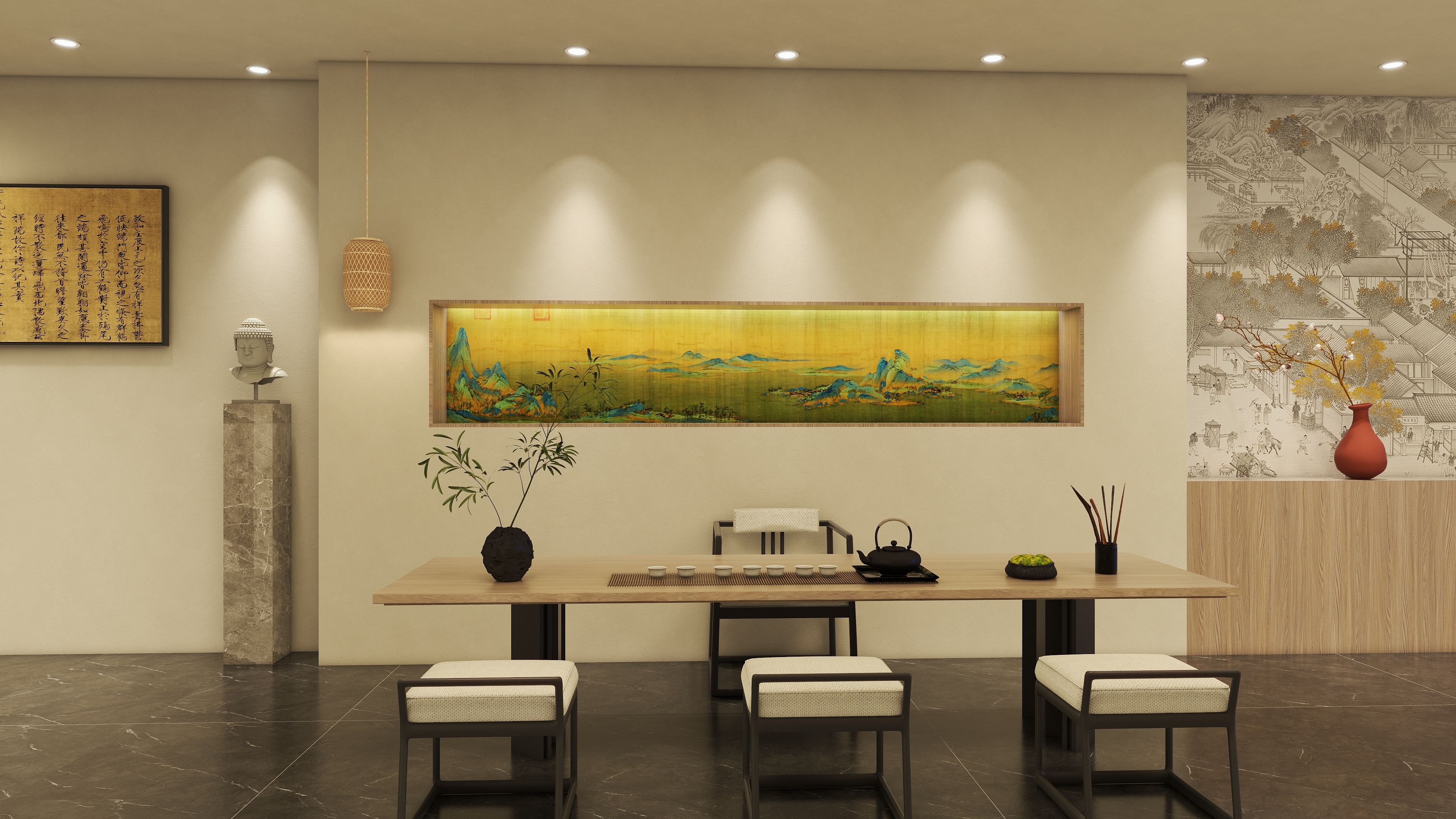 辉哥爱你们没商量-茶舍（私人会所）-装修设计方案