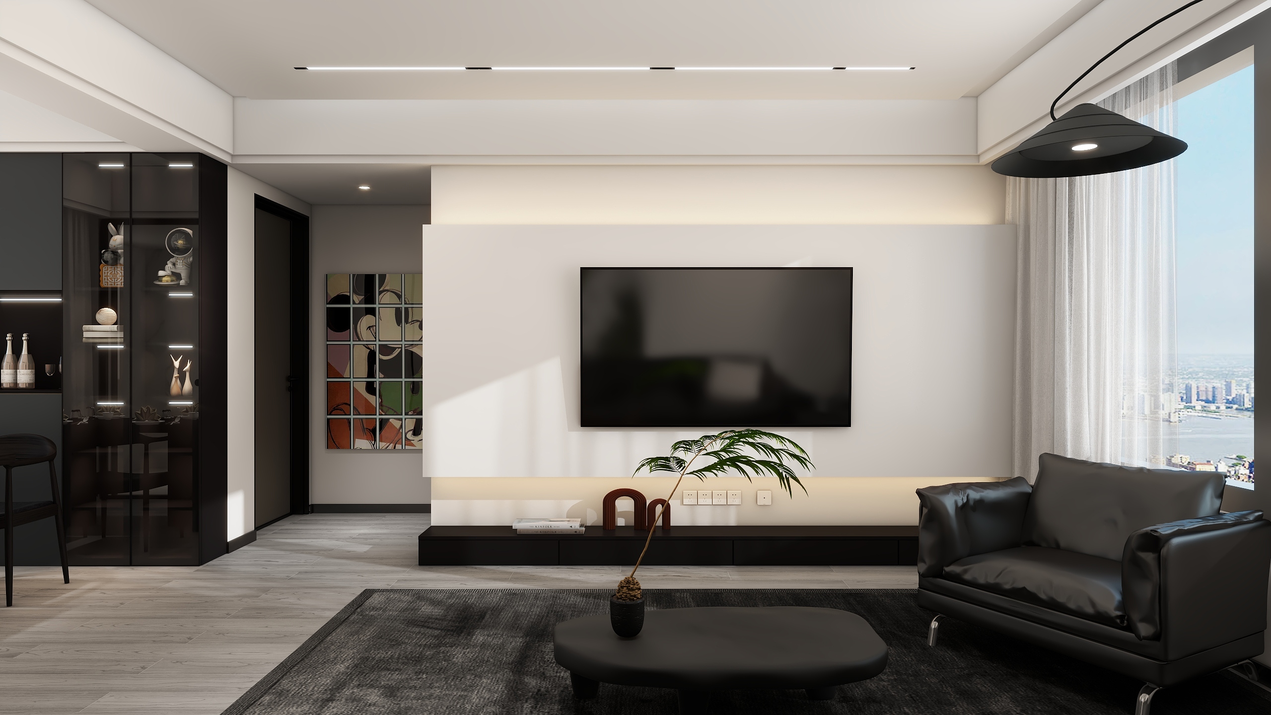 宿迁精品馆-黑白灰，简约风全屋大揭秘！-装修设计方案