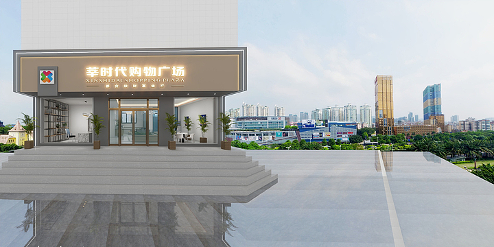 卢氏县匠心装饰有限公司-售楼部-装修设计方案