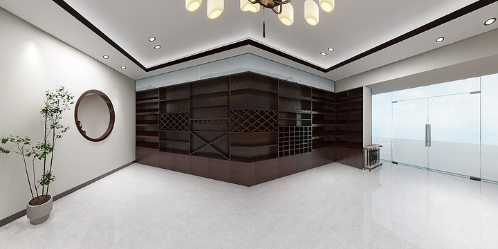 呈祥装饰工程有限公司-金科酒窖营销中心   -装修设计方案