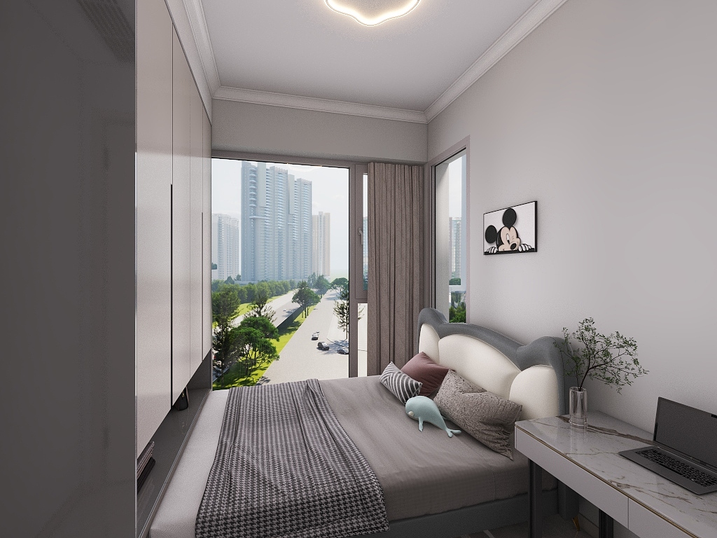 亳州致点装饰-东方名府源著13栋1303-装修设计方案