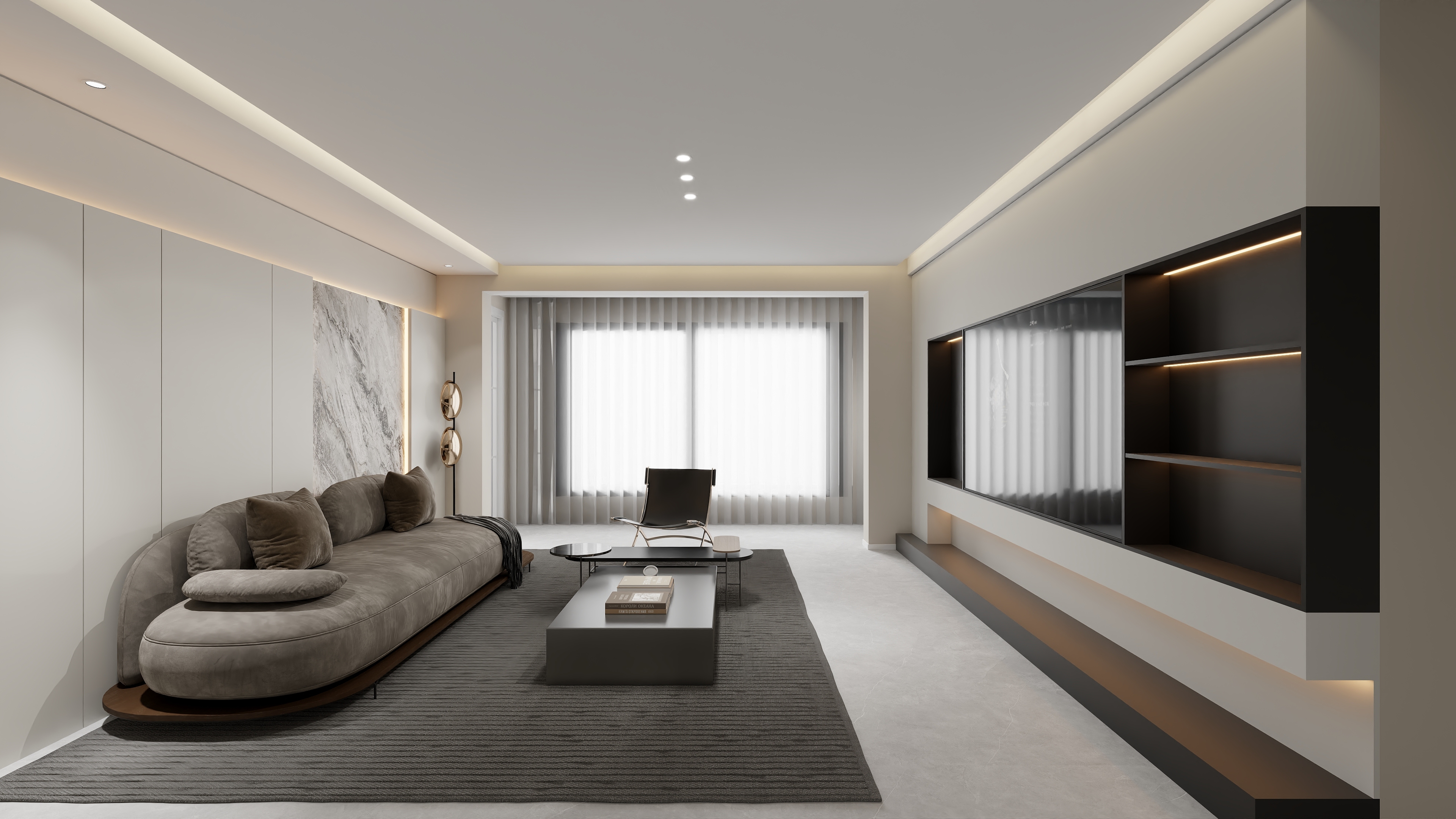 甘肃金昌北创空间设计-明珠城127 B2-装修设计方案