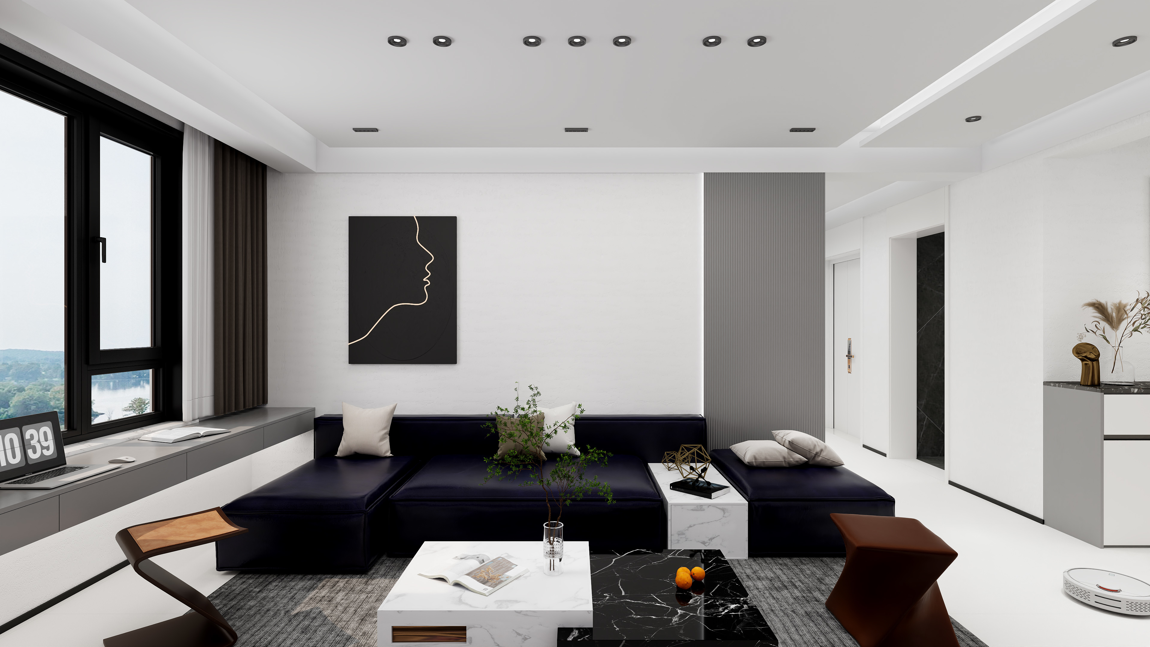 定州陈玉朋-意式小三居-装修设计方案