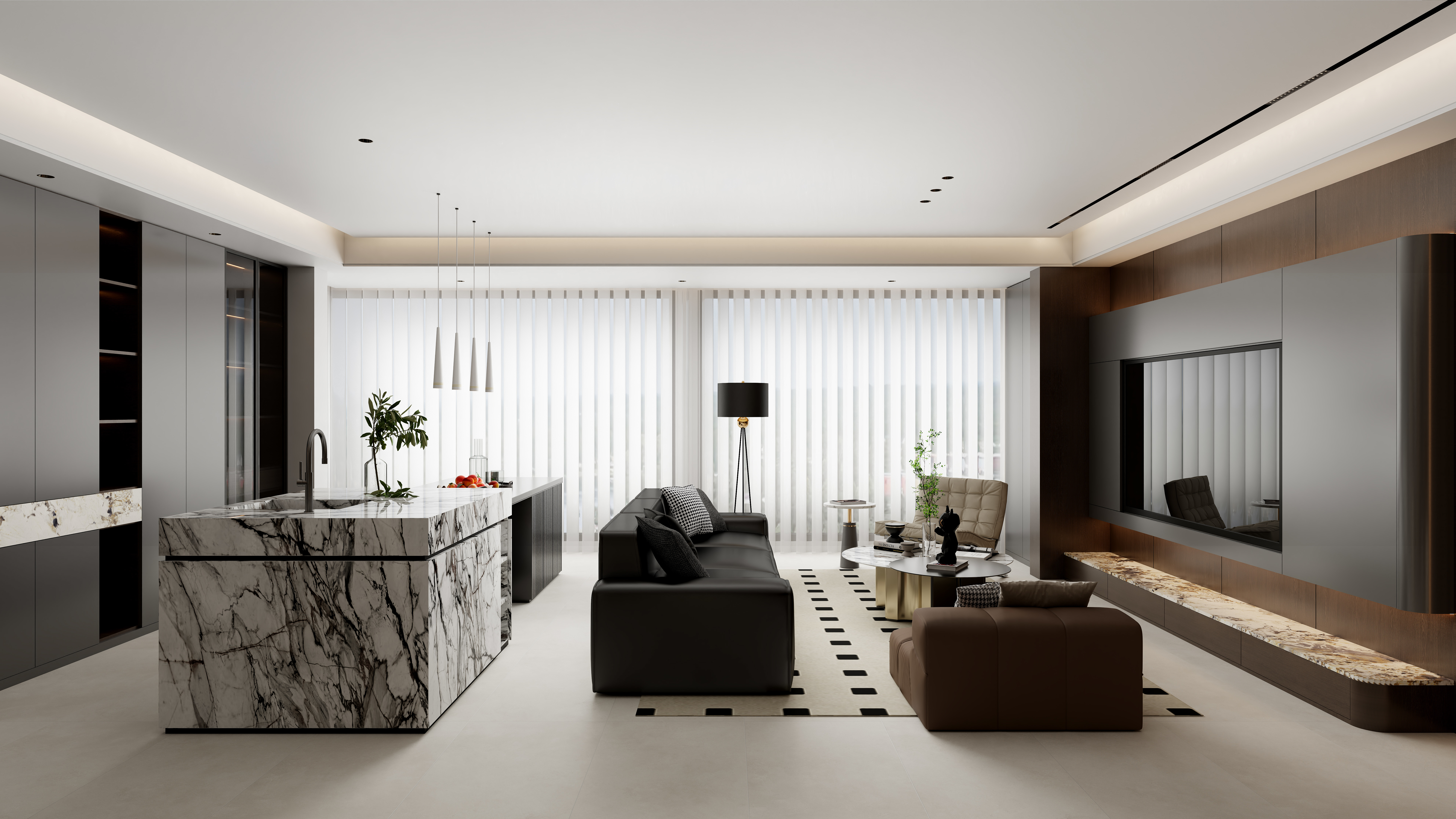 东廷-SPACE-上品学府-轻奢-装修设计方案