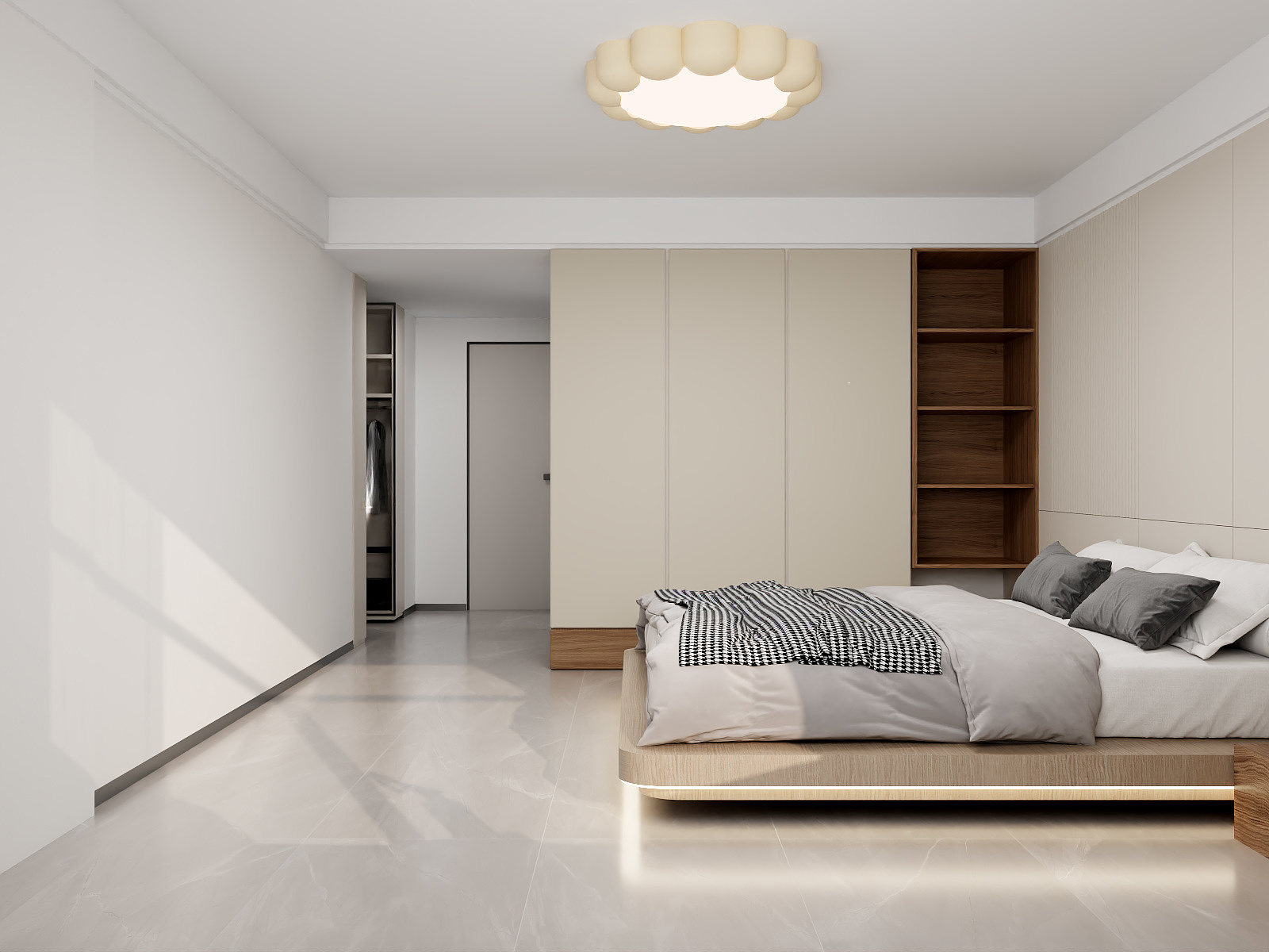 100元设计方案-266m²现代轻奢风格设计装修效果图