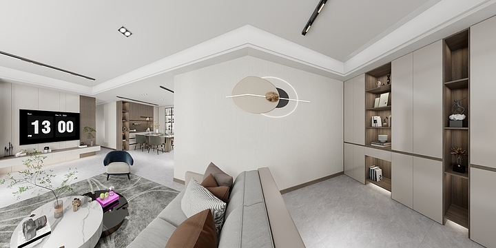 一个设计师呀-海滨假日-装修设计方案