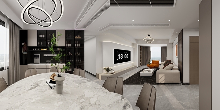 大强-全案设计-鑫艺家装饰--装修设计方案