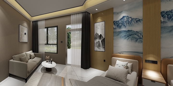 多杰白玛- 养疗室设计方案-装修设计方案