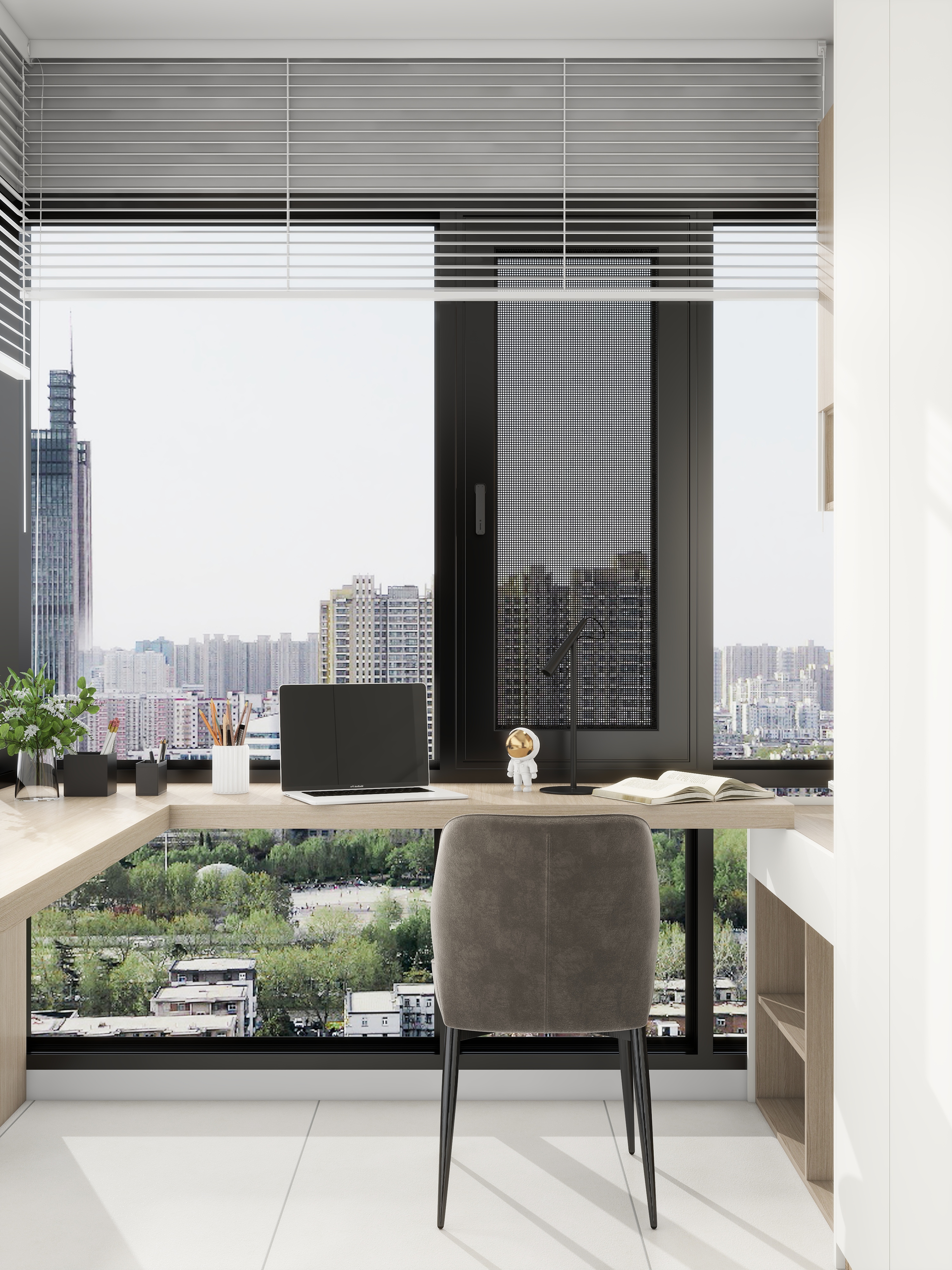 设计师珂源-润和星城·润和长郡124㎡4室装修效果图