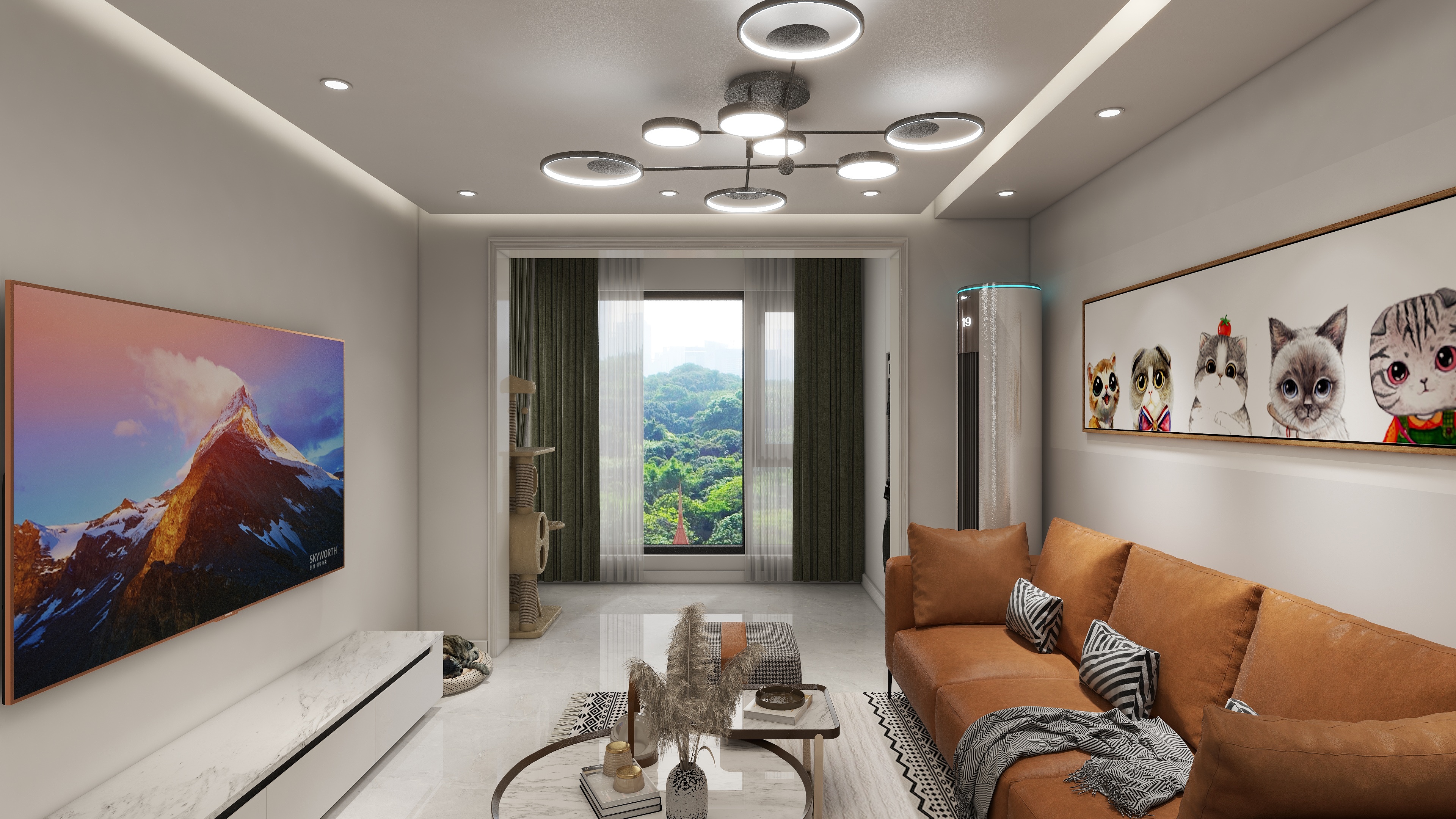 小迷糊cXgt-海德公园83㎡3室-装修设计方案