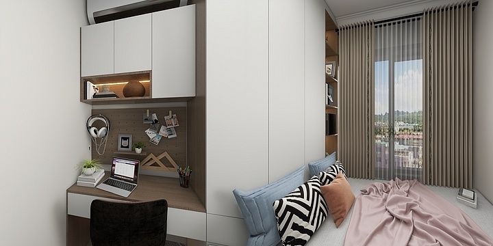 wkh设计-华发四季21栋2606房-装修设计方案