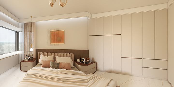 乐宝设计-雁滩家园王女士-装修设计方案