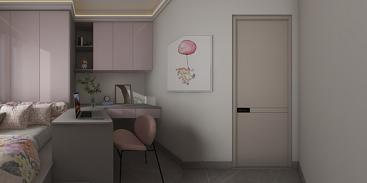 木子丽原创-中熙珑湾A～1705效果图-装修设计方案