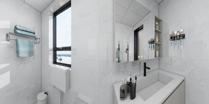 绘创空间设计-旧房改造奶油风-装修设计方案