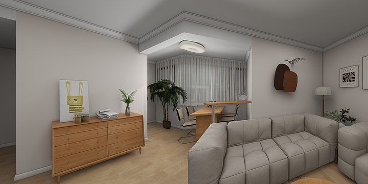 赫玺设计-石油公司效果图-装修设计方案