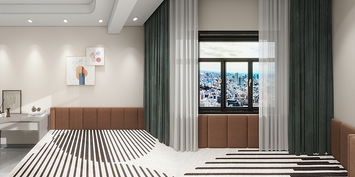 凡精装饰-阿布拉江-疏勒县城市花园3单元6楼602-装修设计方案