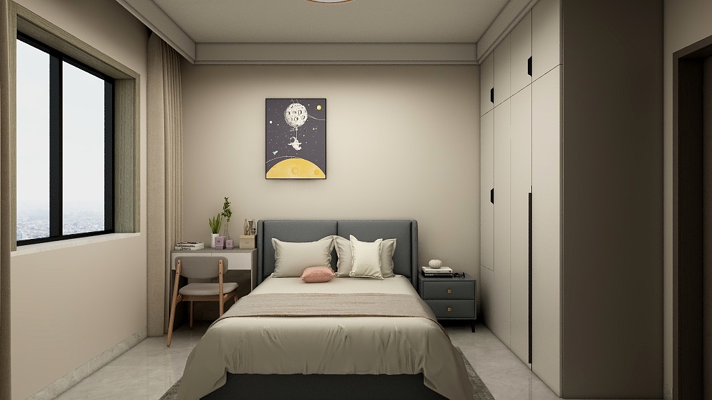 室内设计~全屋定制-江南城9栋3单元17楼东户-装修设计方案