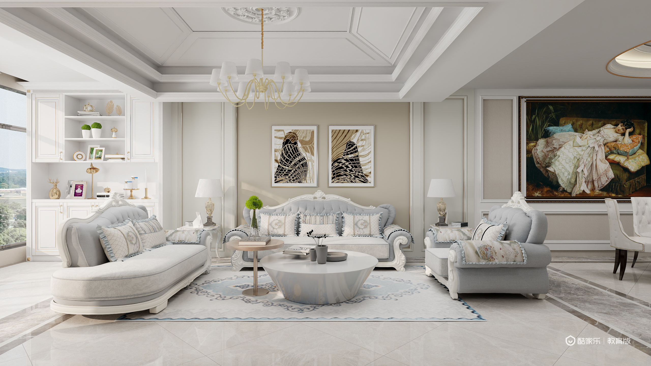 侯苏航-142㎡2室-装修设计方案