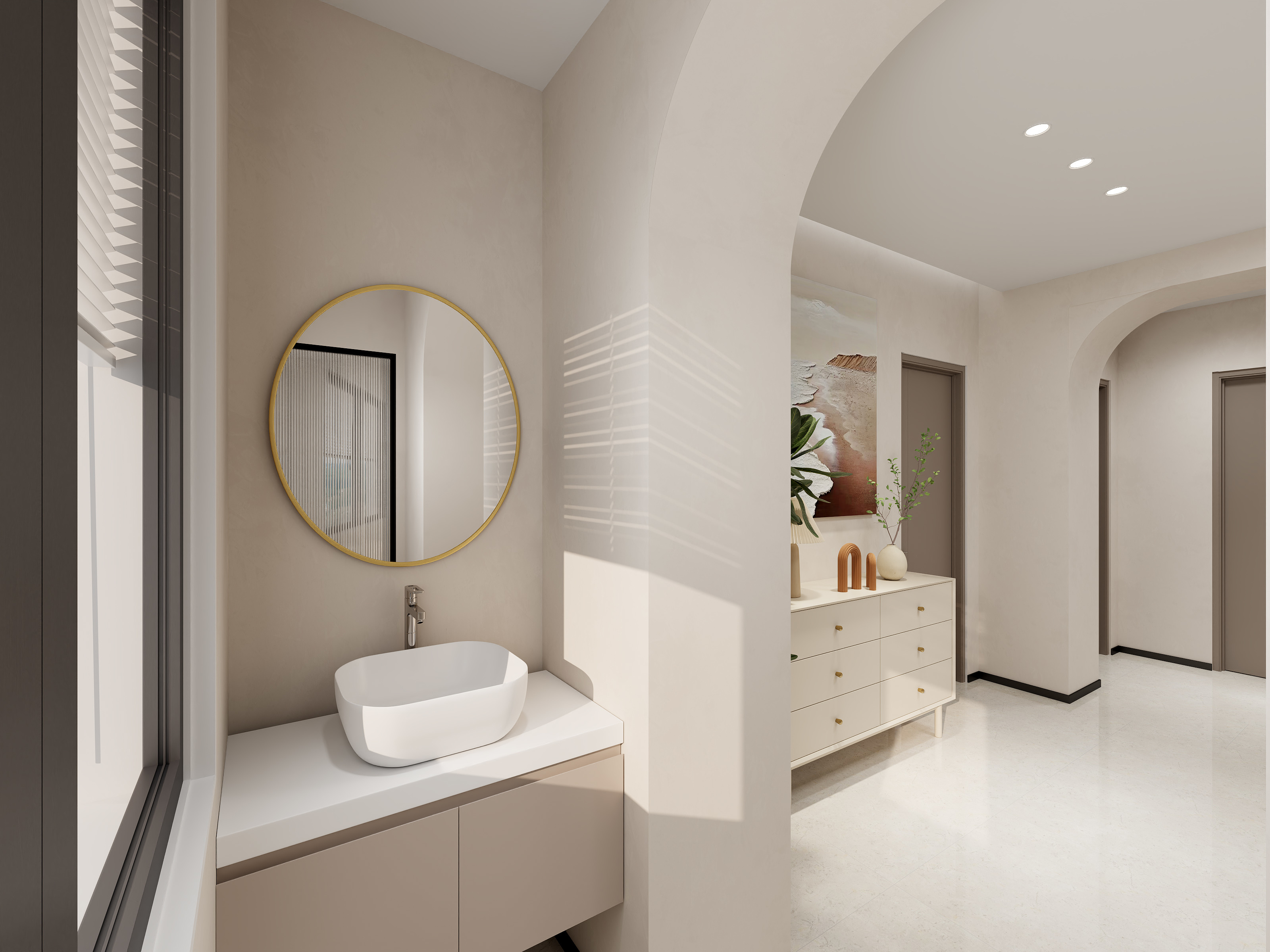 朱卫方设计工作室-自建房150㎡1室-装修设计方案