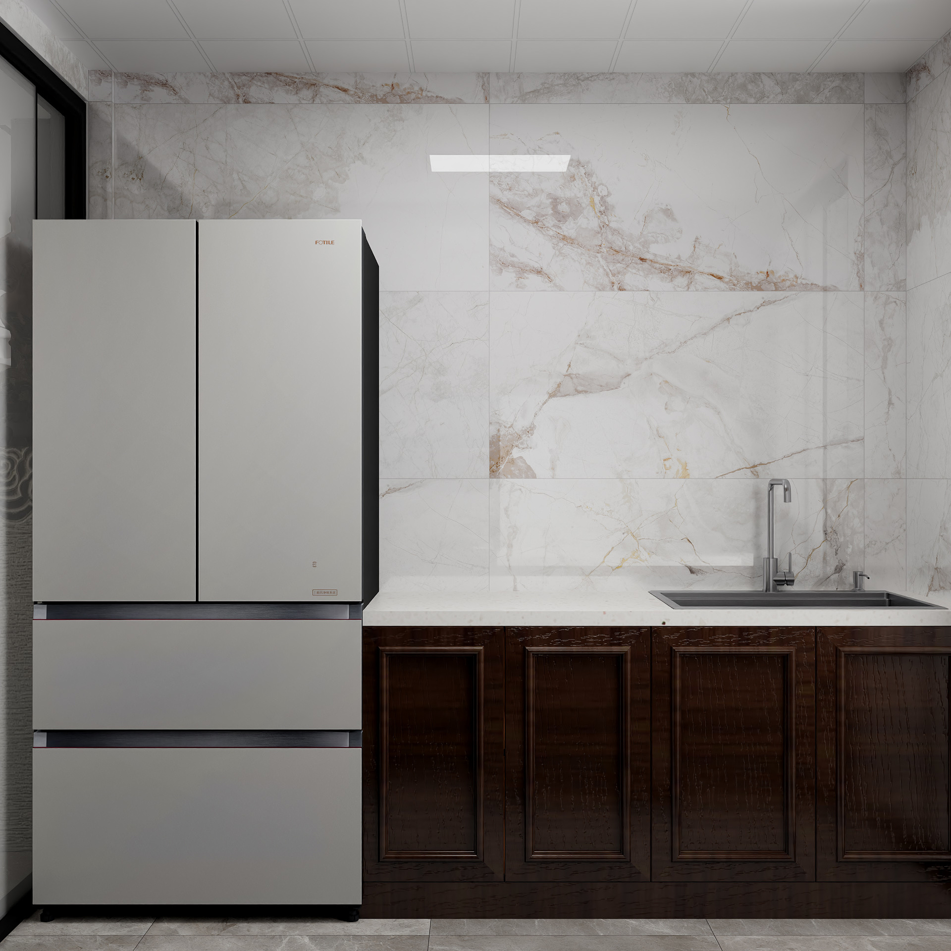 100元设计方案- 152m²新中式风格设计装修效果图